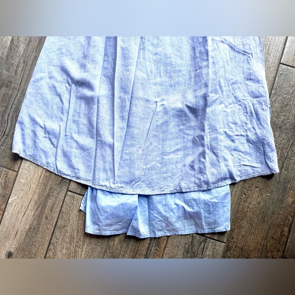 Old Navy Modest Sweet Light Blue Dress Sz S - Picture 2 of 10